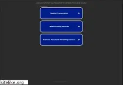 Sites similar to accuratetranscriptionservices.com