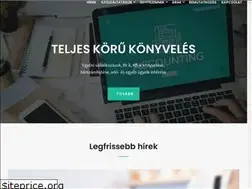 Sites similar to accuratuskonyveles.hu