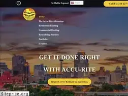 Sites similar to accuriteroof.com