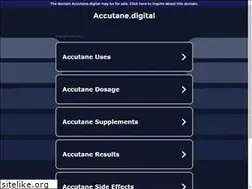 Sites similar to accutane.digital