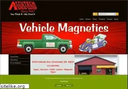 Sites similar to accutechsignshop.com