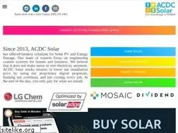 Sites similar to acdcsolar.com