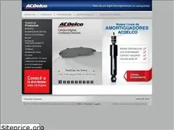 Sites similar to acdelco.com.ar