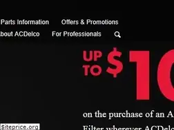 Sites similar to acdelco.com