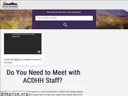 Sites similar to acdhh.org