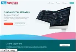 Sites similar to aceanalyser.com