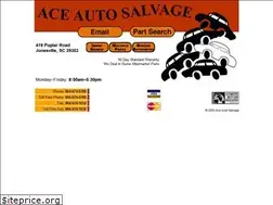 Sites similar to aceautosalvagejonesville.com