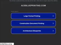Sites similar to aceblueprinting.com