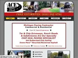 Sites similar to acechipsealpaving.com