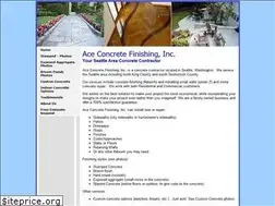 Sites similar to aceconcretefinishing.com