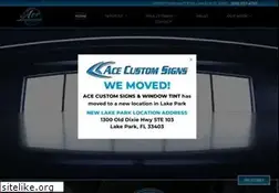 Sites similar to acecustomsigns.com