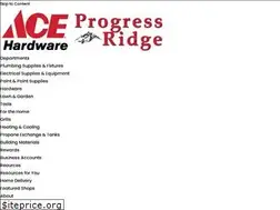 Sites similar to acehardwareprogressridge.com