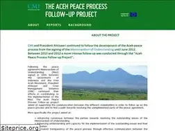 Sites similar to acehpeaceprocess.net