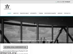 Sites similar to aceindialegal.com