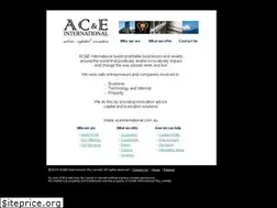 Sites similar to aceinternational.com.au