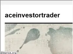 Sites similar to aceinvestortrader.wordpress.com