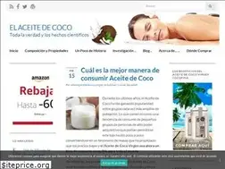 Sites similar to aceitedecoco.org