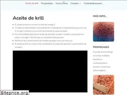 Sites similar to aceitedekrill.net