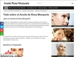 Sites similar to aceitederosamosqueta.com.es
