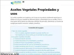 Sites similar to aceitesvegetales.net