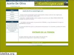 Sites similar to aceitevirgen.com