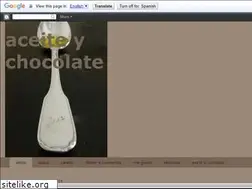 Sites similar to aceiteychocolate.com