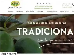 Sites similar to aceitunaslopez.com