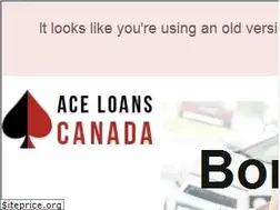 Sites similar to aceloanscanada.com