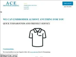 Sites similar to acemonogramming.com