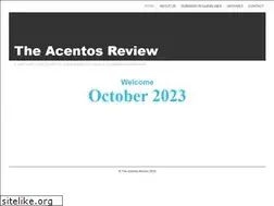 Sites similar to acentosreview.com