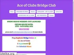Sites similar to aceofclubsbridgeclub.co.uk