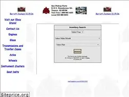 Sites similar to acepickupparts.com