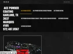 Sites similar to acepowdercoatinggarland.com