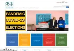 Sites similar to aceproject.org