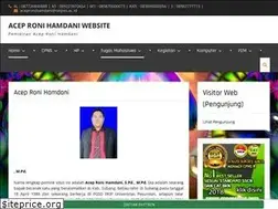 Sites similar to acepronihamdani.com