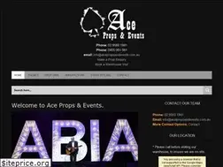 Sites similar to acepropsandevents.com.au