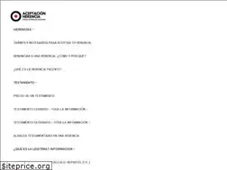 Sites similar to aceptacionherencia.es
