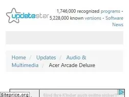 Sites similar to acer-arcade-deluxe.updatestar.com