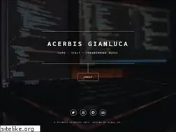 Sites similar to acerbisgianluca.com