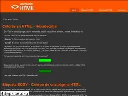 Sites similar to acercadehtml.com