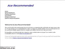 Sites similar to acerecommended.org