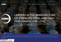Sites similar to acerinox.com