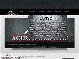 Sites similar to acerosalcalde.com.mx