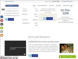 Sites similar to aceroscpsac.com