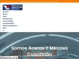 Sites similar to acerosymetalescuautitlan.com.mx