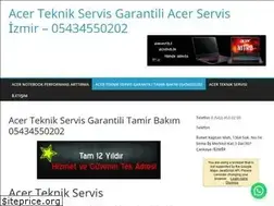 Sites similar to acerteknikservis.net