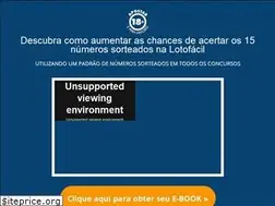 Sites similar to acertenalotofacil.com.br