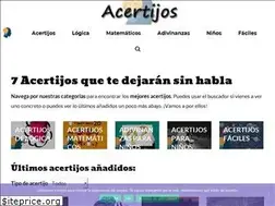Sites similar to acertijosweb.com