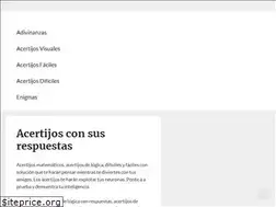Sites similar to acertijosyenigmas.com