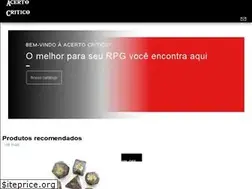 Sites similar to acertocritico.com.br